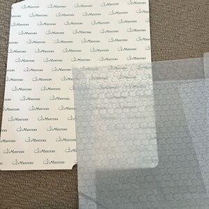 Masters thin cardboard and tissue paper